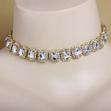 Load image into Gallery viewer, Chunky Crystal Necklace Choker
