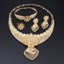Load image into Gallery viewer, Dubai Gold Color Jewelry Set
